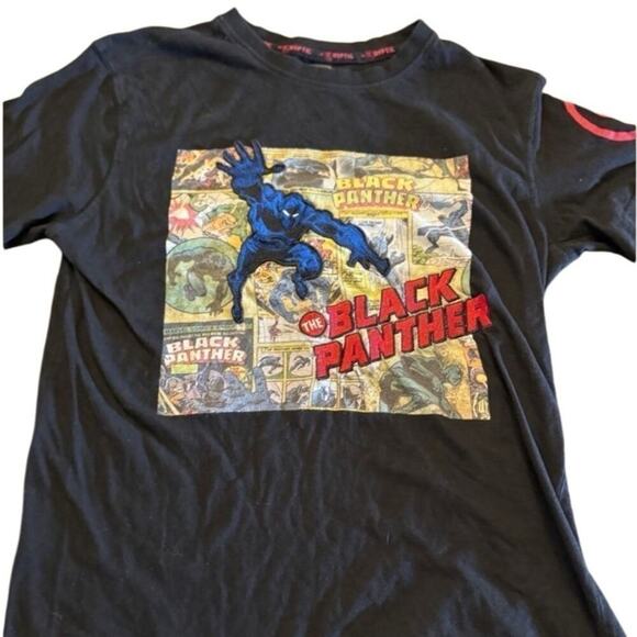 de.Kryptic Marvel Black Panther Tee with Embroidery Size Unisex Small Rare SOO - Picture 6 of 10